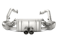 Akrapovic 16-16 Porsche Boxster Spyder / Cayman GT4 (981) Slip-On Line (Titanium) w/ Titanium Tips