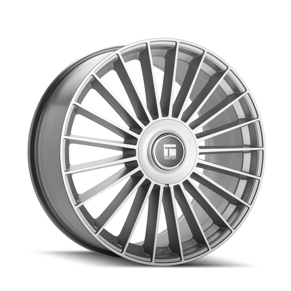 TOUREN TR10 3610 SATIN SILVER MACHINED 24X10 5-112/5-120 35MM 74.1MM