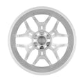 CARROLL SHELBY WHEELS CS45 22X9.5 6x135/6x5.31 +12MM OS BLACK/CHROME POWDER INSE