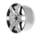 CARROLL SHELBY WHEELS CS45 22X9.5 6x135/6x5.31 +12MM OS BLACK/CHROME POWDER INSE