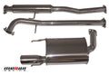 Megan Racing cat-back exhaust detail