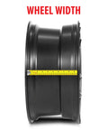 MR707 Bead Grip 17x8.5 0mm Offset 8x180 130.81mm Centerbore Matte Black