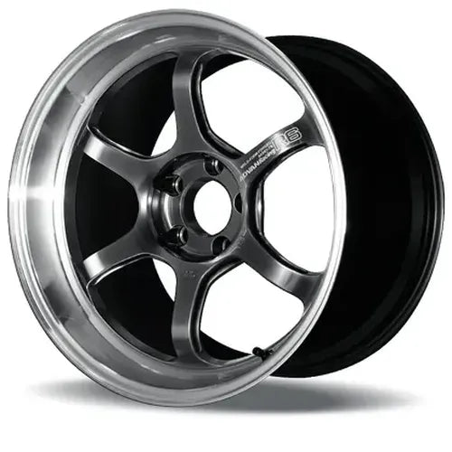 Advan R6 20x11 +5mm 5-114.3 Machining & Racing Hyper Black Wheel