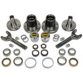 ~(100 lbs. 17X17X8)~ Free Spin Hub Conversion Kit 1999-2004 Ford F-250/350 4X4 Fine Studs 14mm x 1.5 DynaLoc Locking Hubs