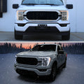 FORD F150 WHITE AND AMBER DUAL COLO