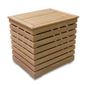 TEAK CRETE CHEST
