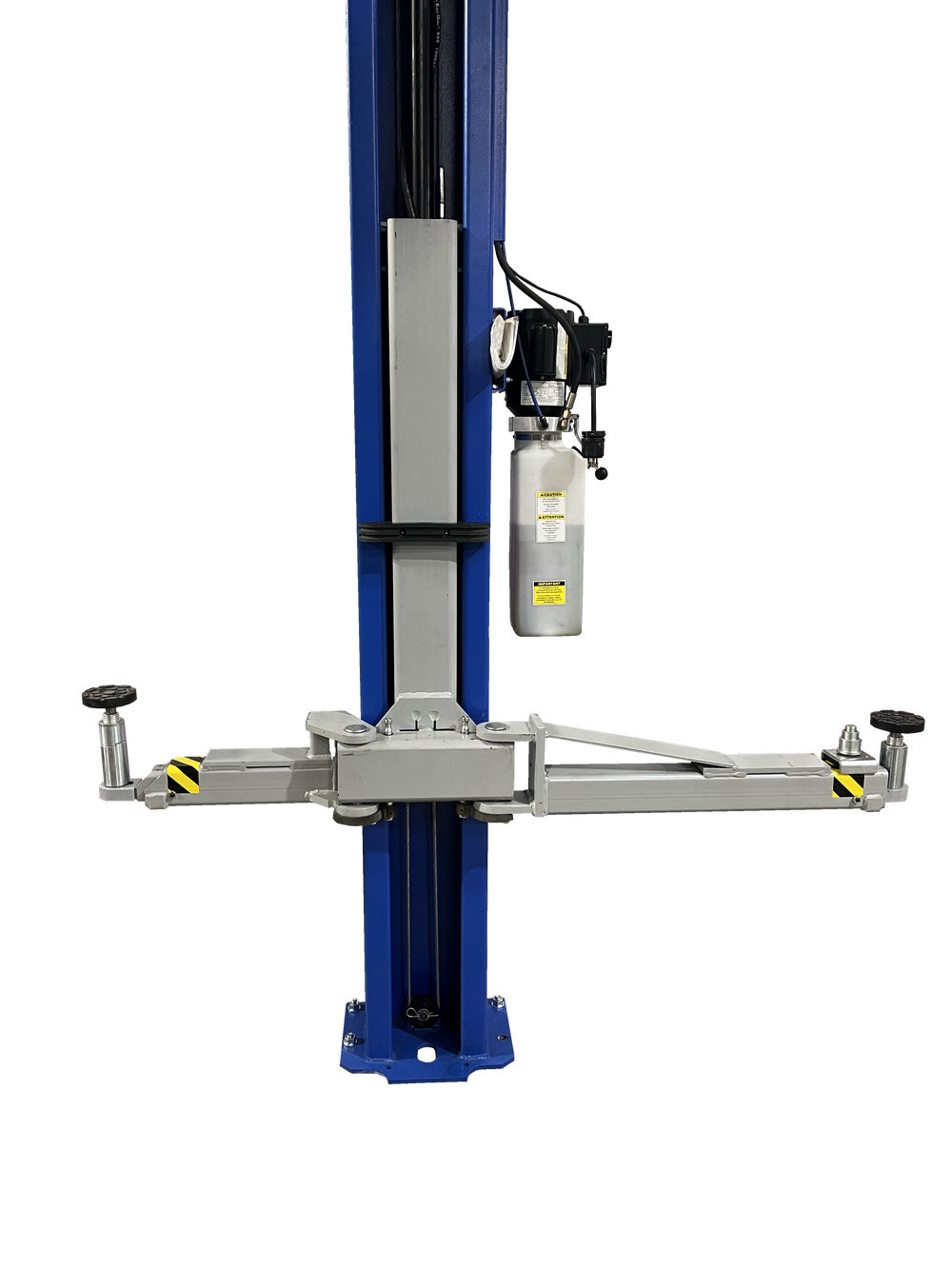 10000 LB IDEAL TWO POST LIFT ASSY/SYMM DIRECT DRIVE ALI CERTIFIED W/PU