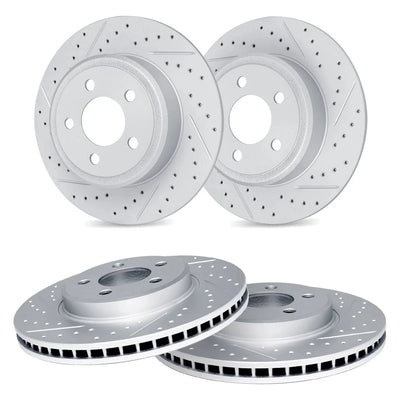 R1 Concepts Brake Rotor- Carbon D/S Fits Audi A4