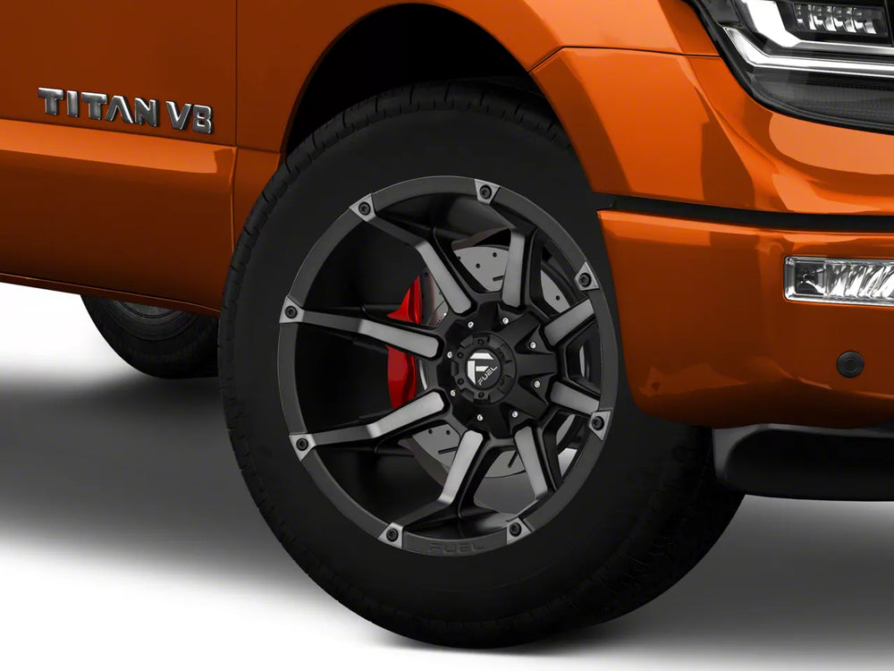 ~(47 lbs. 23X23X15)~ COUPLER 20x12 6x135.00/6x139.70 MATTE BLACK DOUBLE DARK TINT (-44 mm)