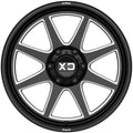 XD844 20X12 8X6.5 G-BLK MILL -44MM