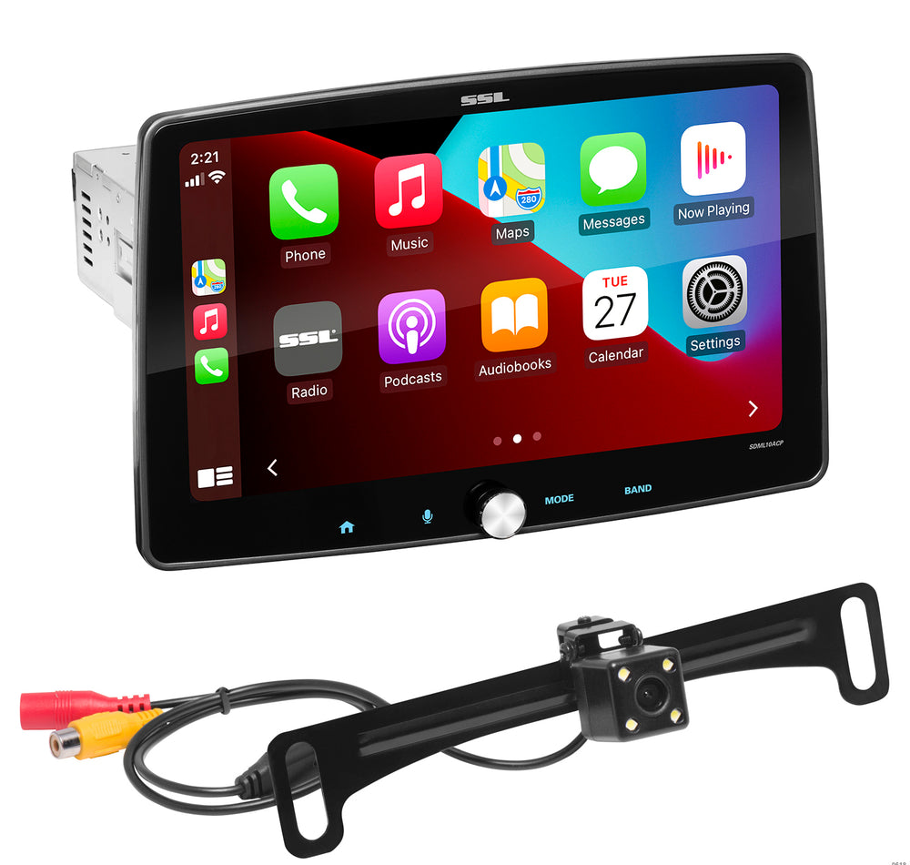 SINGLEDIN APPLE CARPLAY & ANDROID AUTO MECHLESS MULTIMEDIA PLAYER(NO CD/DVD)