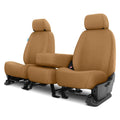 Covercraft 22-24 Dodge RAM 2500 Polycotton SeatSaver Custom Front Row Seat Covers - Tan