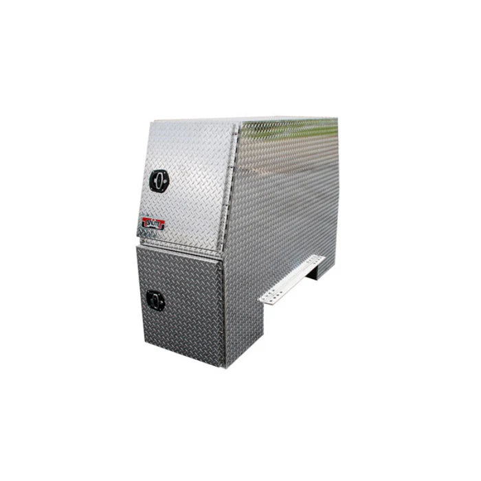 82INL55INH BACKPACK W/ TWO BOTTOM DRAWERS ONE ON EACH SIDE DIA TREAD