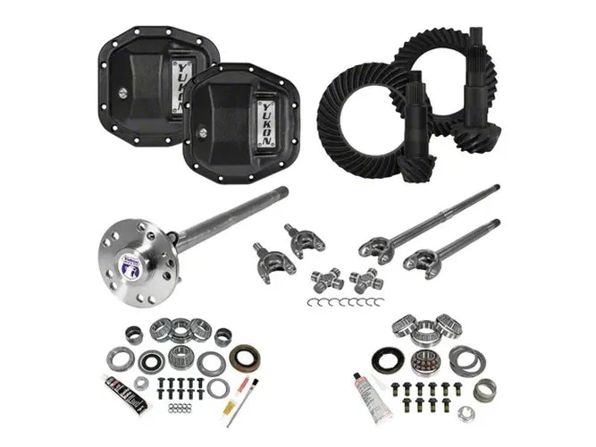 STAGE 4 18C WRANGLER JL REGEAR KIT W/CVRS FR/RR AXLES DANA 30/44 3.73 RATIO