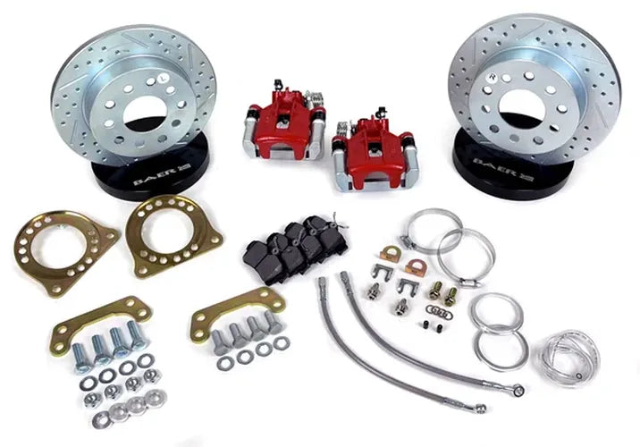 10.5" CLASSIC SERIES BRAKE KIT RR RED