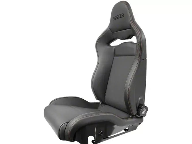 Sparco Seat SPX Special Edition Black/Grey w/ Matte Carbon Shell - Right