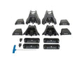 Rhino-Rack 11-21 Dodge Charger 4 Door Sedan Heavy Duty 2500 2 Bar Roof Rack - Silver