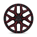 PR177 26X10 6X5.5 G-BLK RED-MILL 24