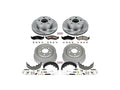 Power Stop 01-06 Jeep Wrangler Front & Rear Autospecialty Brake Kit