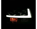 AlphaRex 07-14 Chevrolet Tahoe PRO-Series Proj Headlights Chrome w/Activ Light/Seq Signal/DRL