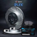 R1 E- Line Series Brake Rotor - D/S - Silver w/ Ceramic Pads Hdw