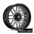 D662 20X10 6X5.5 GL-BLK-MIL -19MM