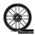 D662 20X10 6X5.5 GL-BLK-MIL -19MM