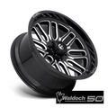 D662 20X10 6X5.5 GL-BLK-MIL -19MM
