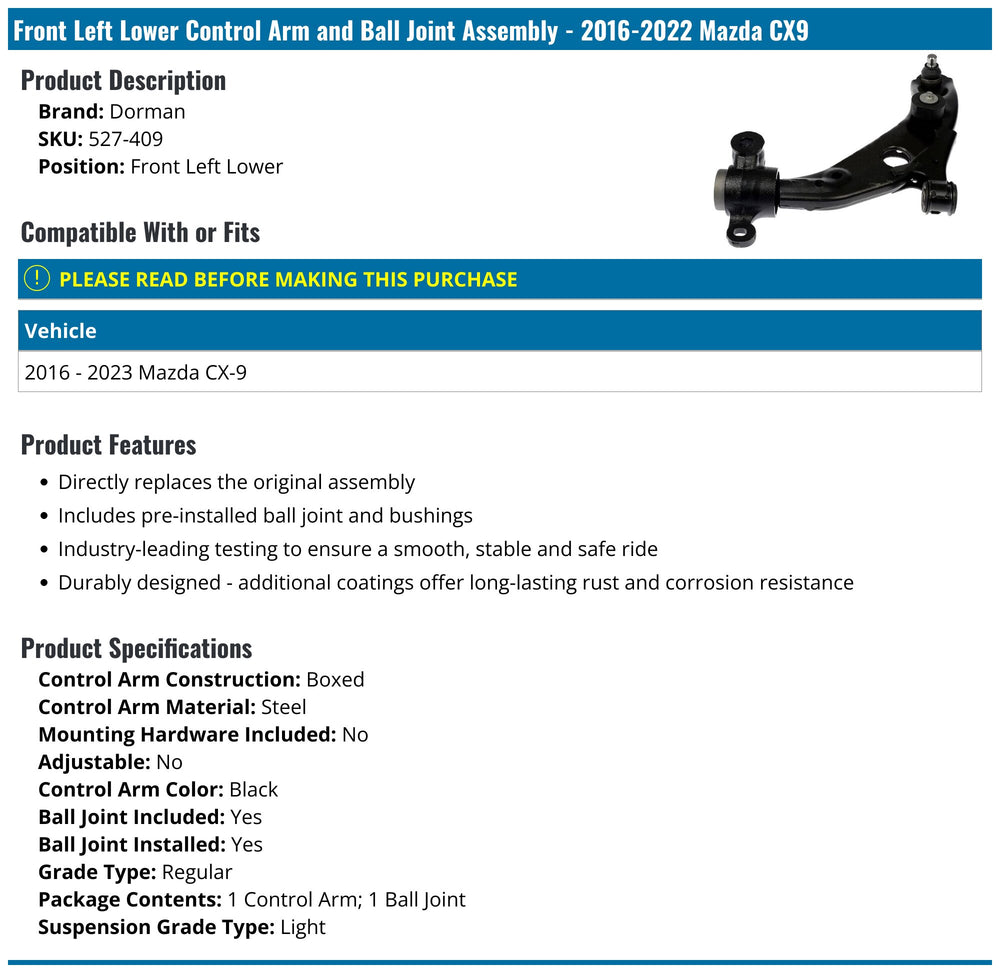 CONTROL ARM