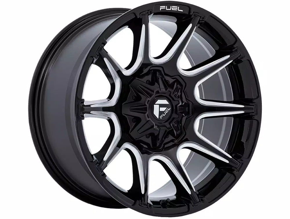 D880 22X12 8X170 G-BLK MILL -44MM