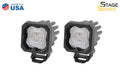 Diode Dynamics Stage Series C1 LED Pod - White SAE Fog Standard ABL (Pair)