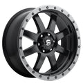 ~(29 lbs. 20X20X11)~ TROPHY 17x8.5 5x139.70 MATTE BLACK GUN METAL RING (-6 mm)