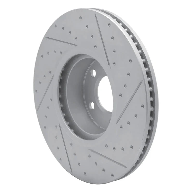 DFC 16-18 BMW X4 Right Front Drilled & Slotted Geoperformance Rotor