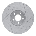 DFC 16-18 BMW X4 Right Front Drilled & Slotted Geoperformance Rotor