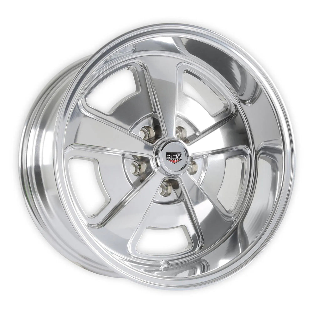 REV WHEELS 109 CLASSIC SERIES MAGNUM 17X9 5x114.3/5x4.5 +0MM OS FULLY POLISHED