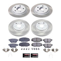 Power Stop 2016 Scion iM Front and Rear Semi-Coated Rotor Kit