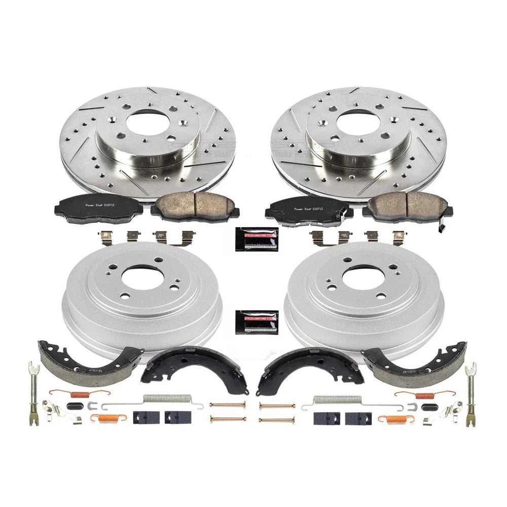 Power Stop 96-00 Honda Civic Front & Rear Z23 Evolution Sport Brake Kit