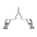 Corsa 24+ Ford Mustang V8 5.0L 3in Cat-Back Exhaust System w/ Twin 4in Polished Straight Tips