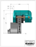 Stainless Steel Brakes auto part close-up