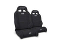 PRP EnduroTrek Reclining Suspension Seats Kit for Jeep Wrangler JK/JKU (Pair) - Black