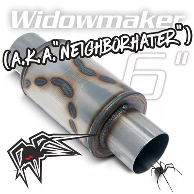Black Widow Exhaust muffler