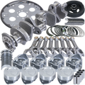Eagle Chevy 350 3.750in Crank 5.700in I-Beam Rods -18cc 4.000in Pistons Balanced Assembly