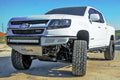 N-Fab M-RDS Front Bumper 15-17 Chevy Colorado - Gloss Black w/Silver Skid Plate