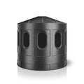 XL BLACK HARD BLIND TINTED