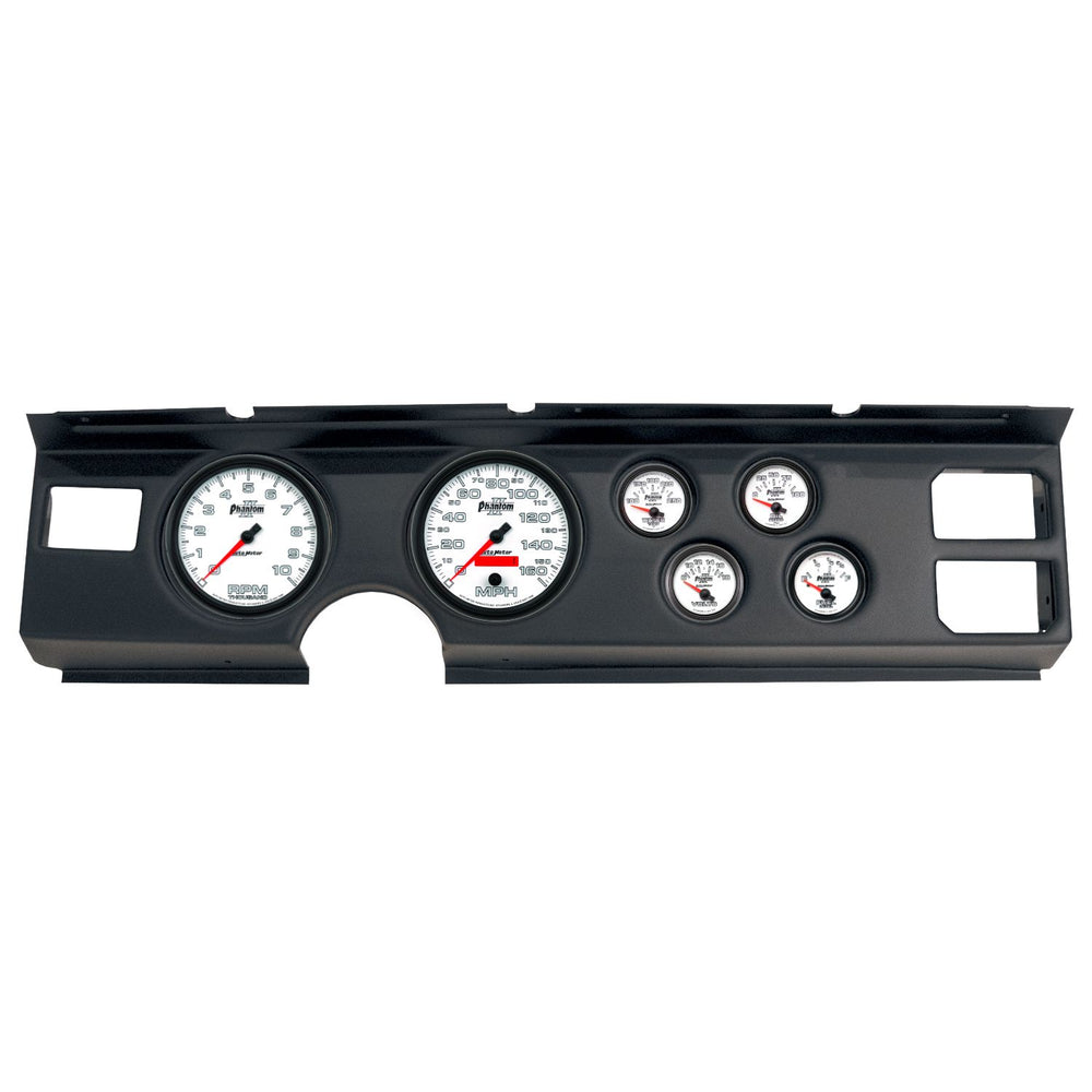 8284 PONTIAC FIREBIRD 5IN X 2 & 21/16IN X 4 DIRECT FIT DASH KIT PHANTOM II