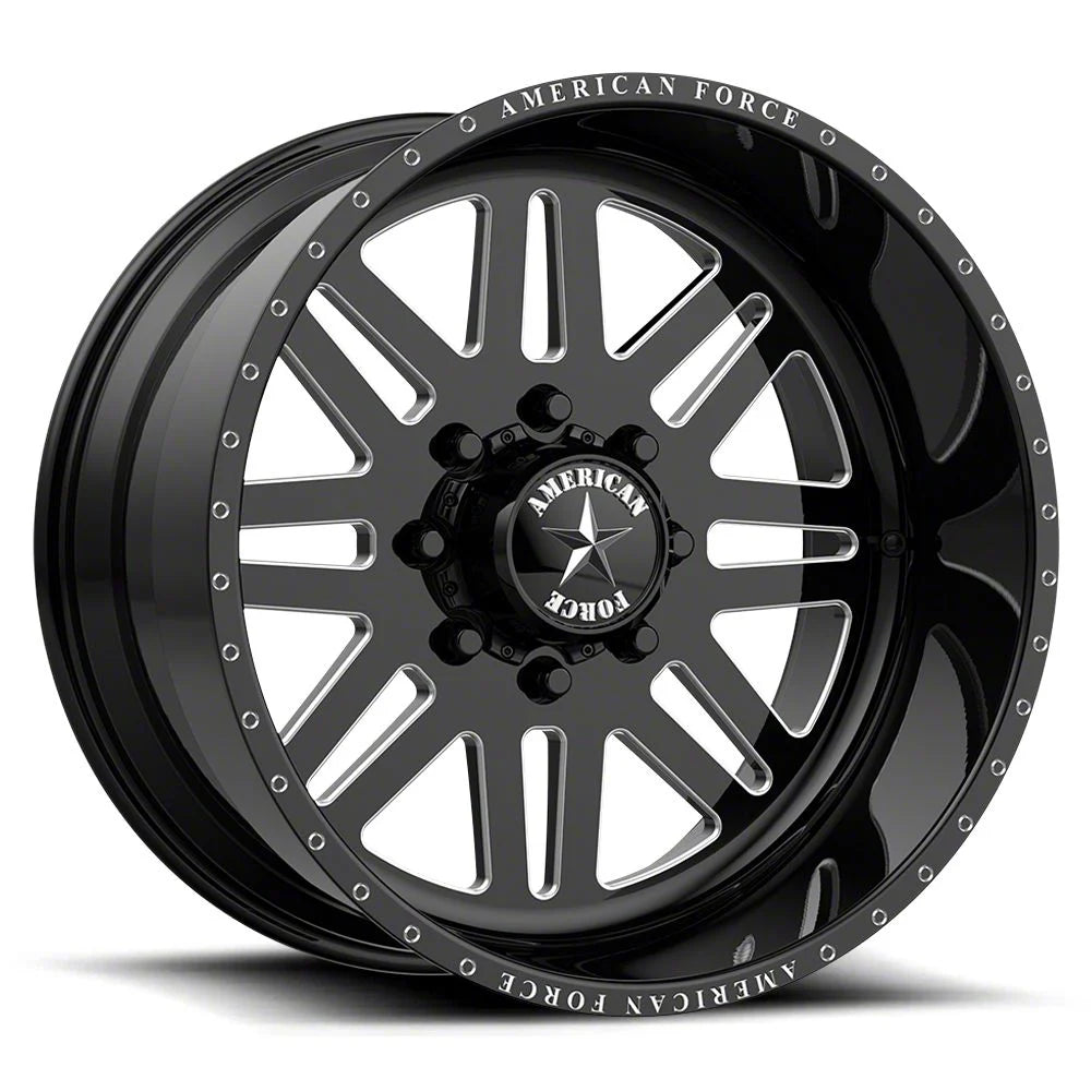 AW09 22X10 6X135 G-BLK MACH -25MM