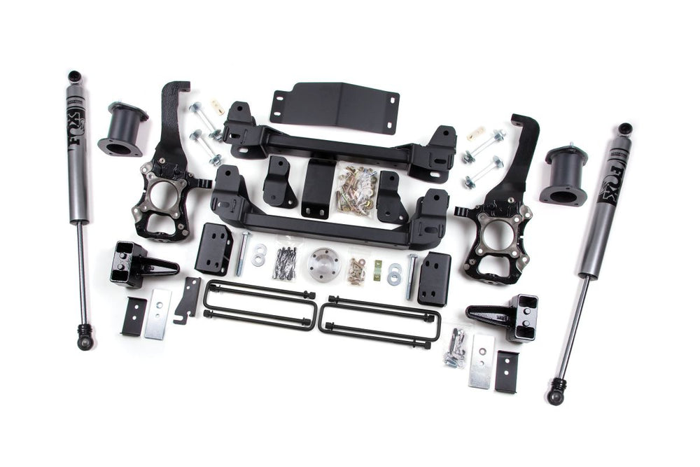 14 FORD F150 6IN SUSP LIFT SYSTEMFRT STRUT SPACER RR BLOCKFOX SHKS