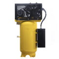 SILENT AIR INDUSTRIAL 10HP VERTICAL AIR COMPRESSOR W/AIR DRYER 80 GAL