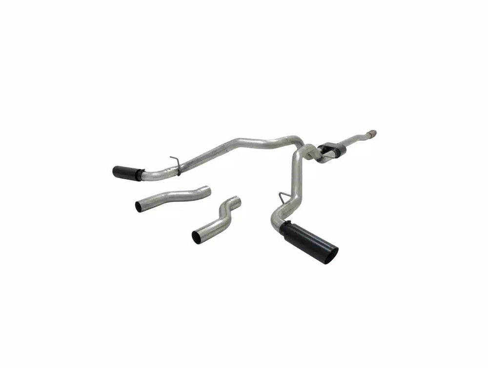 Outlaw Cat-Back Exhaust System 2009-2013 Silverado/Sierra 1500 Trucks With The 5.3L Engine And Fits All 2/4 Wheel Drives With 143.5 And 157.5-Inch Wheelbases Aggressive Sound Flowmaster