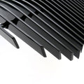 1417 TUNDRA 1PC REPLACEMENT BLACK BILLET GRILLE W/LOGO CUTOUT(INCLUDES 1794 EDITION)